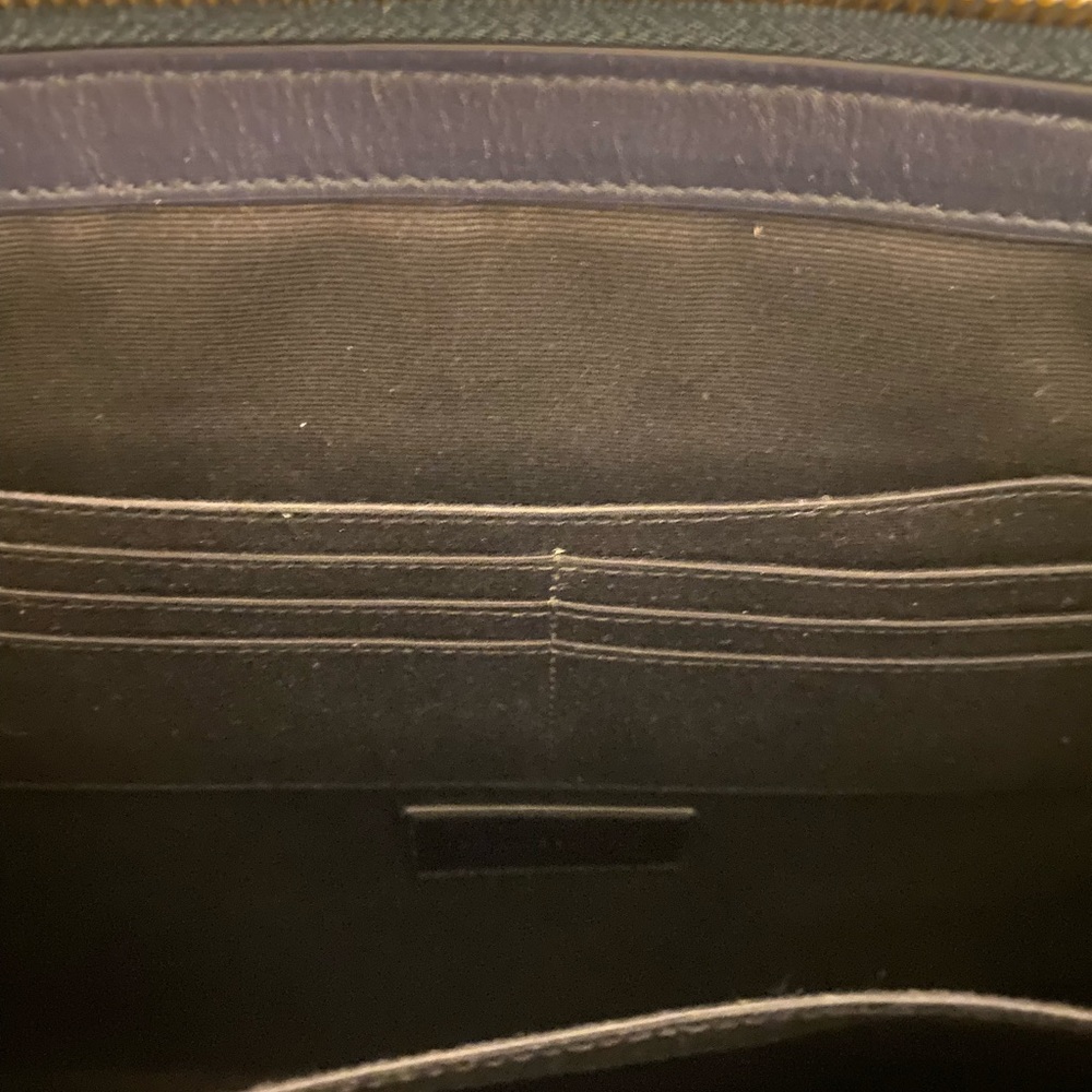 YSL Monogram Document/Tablet Holder in Matelasse Leather - Picture 5 of 7
